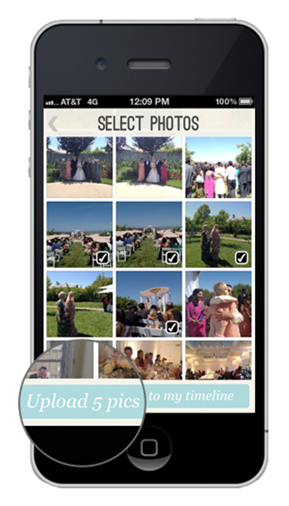 The Wedding Party App Captures All the iPhone Photos Taken By Guests on the Big Day