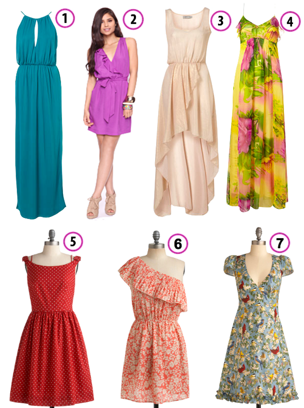 Look of the Week: Wedding Guest, 7 Dresses Under $250