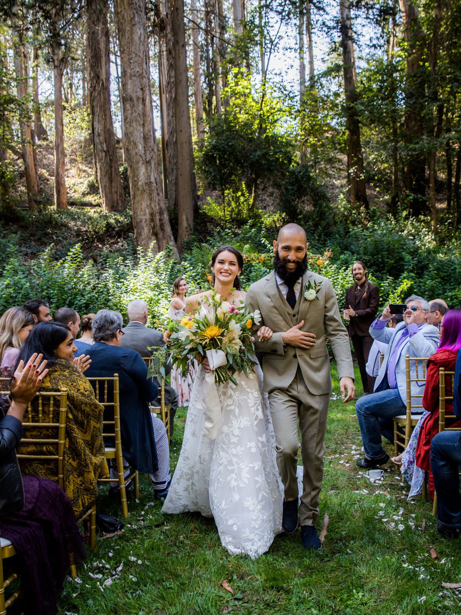 Wedding Inspiration: A Forest Fairytale at San Francisco's Stern Grove - 7x7  Bay Area