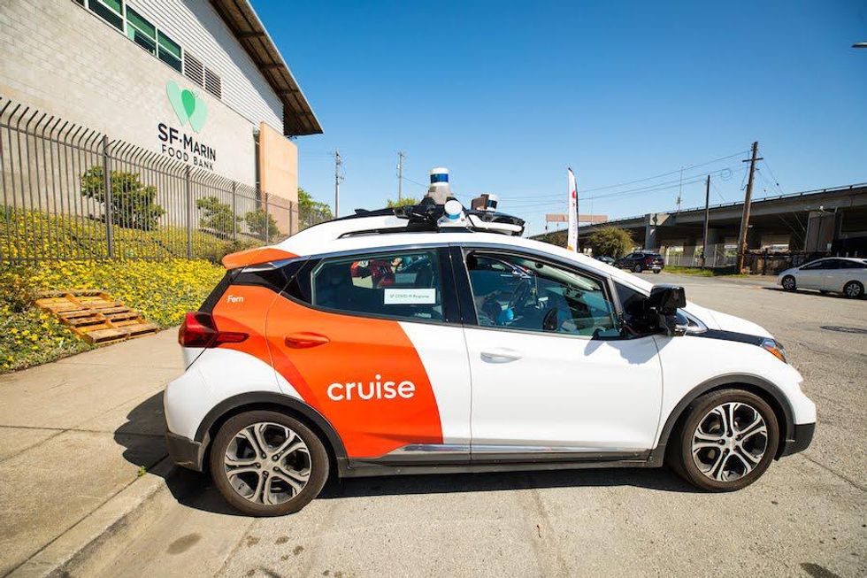 Meet Poppy, SF's first allelectric, selfdriving car 7x7 Bay Area