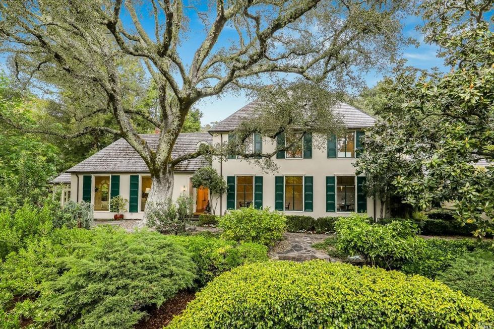 Dr Toke Gyi - Video House Tour: Kentfield home with French country vibes + lush grounds  asks $6 million - 7x7 Bay Area