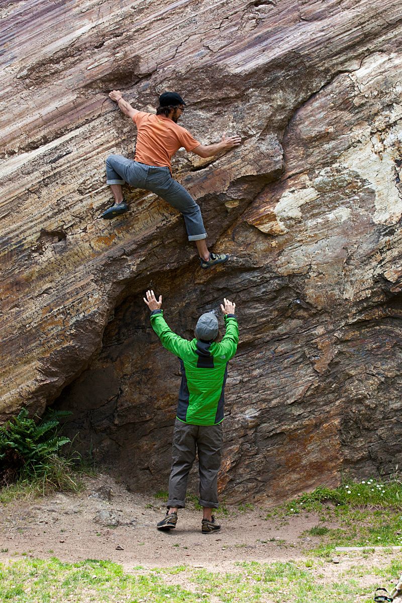 Scenes of the City: Rock Climbing and Bouldering At Ocean Beach, Glen  Canyon Park and Corona Heights - 7x7 Bay Area