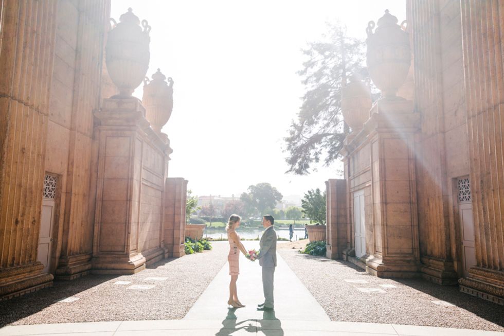 Wedding Inspiration: A Pretty in Pink City Hall Celebration