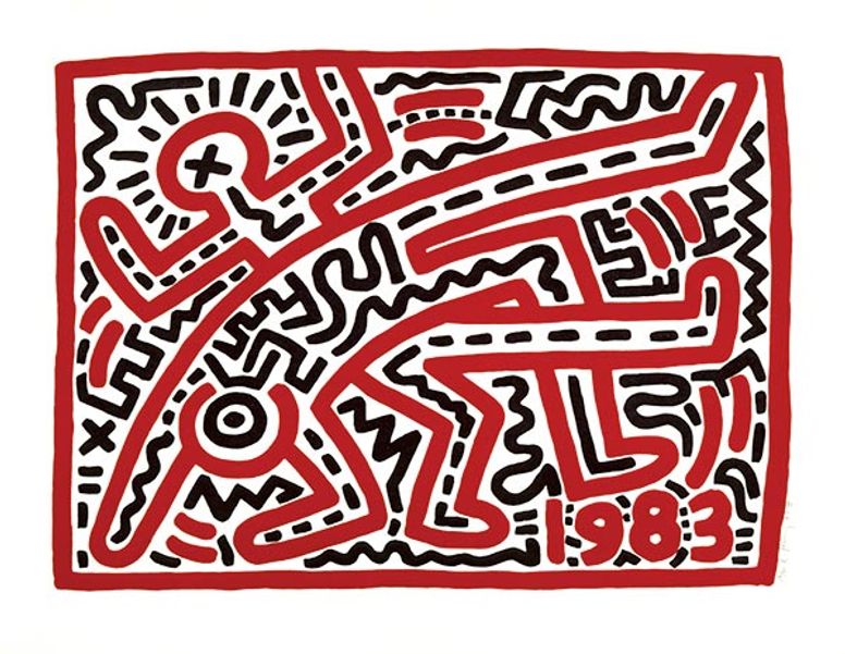 80s Icon and Art World Darling Keith Haring on Display at the De Young  Museum - 7x7 Bay Area