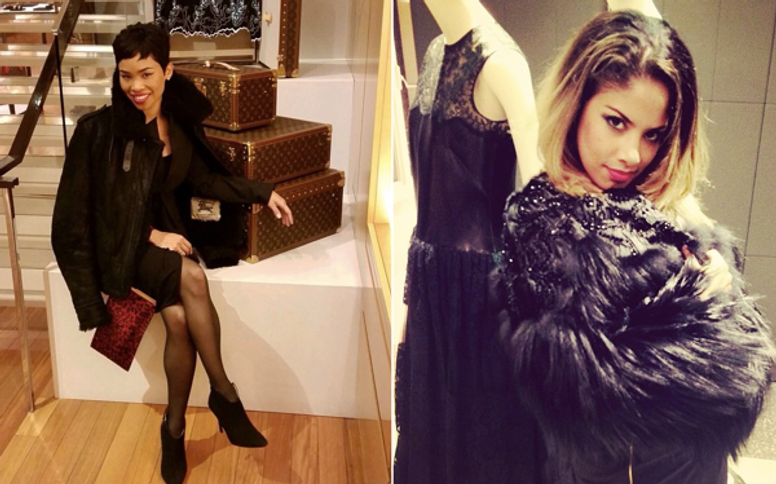 Ariel Winter totes $2,875 Valentino handbag to three-hour hair