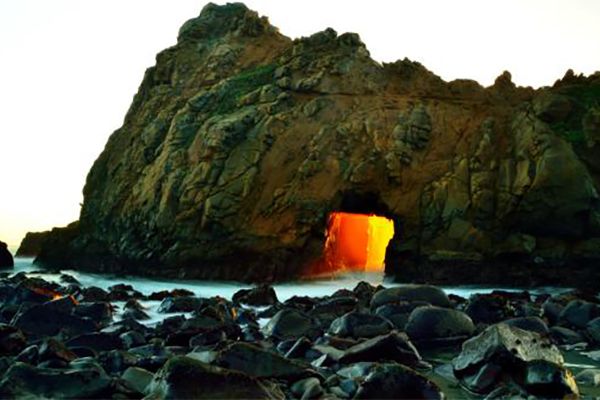 Hippie Hollow Nude Beach - Five Romantic Beach Sunsets for This Weekend - 7x7 Bay Area