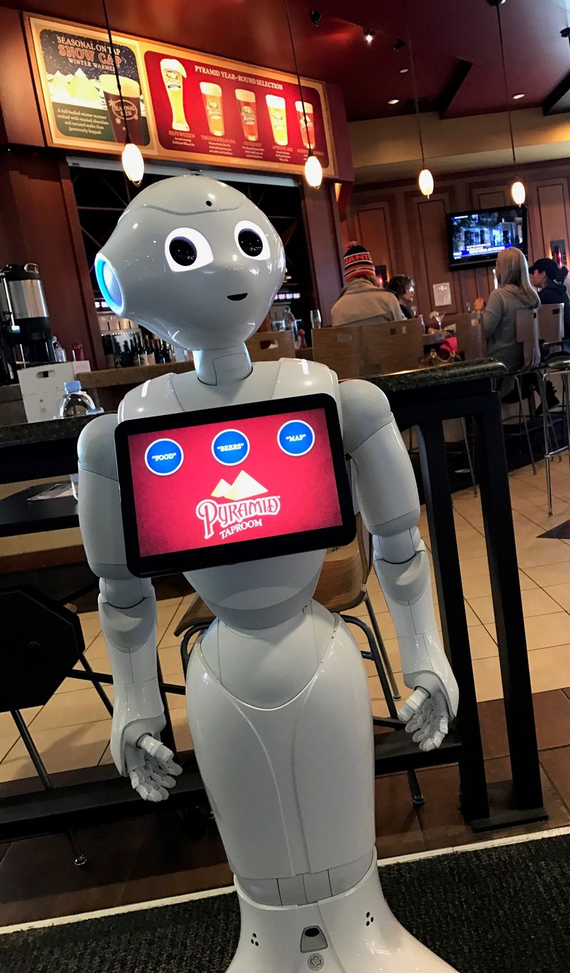 Let Pepper the Robot Pour You a Beer at the Oakland Airport - 7x7 Bay Area